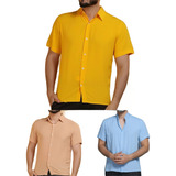 Kit3 Camisa Social De
