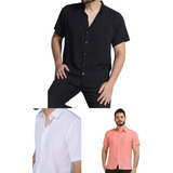 Kit3 Camisa Social De