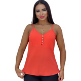 Kit3pcs Blusa Regata Feminina