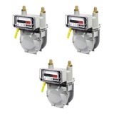 Kit3pçs Medidor De Gás Lao novo Glp gn C nf