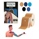 Kit3x Kinesiology Tape Original Fisioterapia Bandagem Taping