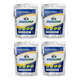 Kit4pcs enzilimp Bactérias Limpa Caixa Gordura Fossa Ralo150