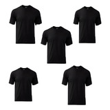 Kit5 Camisa Masculina Camiseta