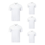 Kit5 Camisa Polo Lisa