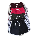 Kit5 Shorts Feminino Malha