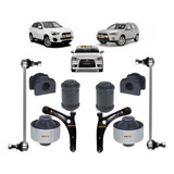 Kit6 Bucha Band Barra 2 Bieleta Dianteira Outlander 2015 16
