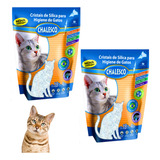 Kitc 2areias Silica Grossa Cristais Micro Gel Chalesco 1 8kg
