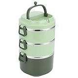 Kitchen Utensils Food Storage Container Food Box Lunch Box Anti Overflow Stainless Steel Stainless Steel Bento Box For Men Women For Home 3 