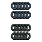 Kits 10 Conjunto Pneu Câmara De Ar 2 50x4 4 Lonas Carrinho