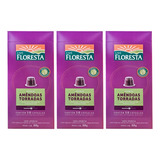 Kits 3 Cxs Com 10 Caps Floresta Amendoas Torradas Nespresso