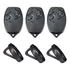 Kits 3 Peças Controle Remoto 3 Presilhas Protetoras Hcs 30m