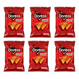 Kits 6 Un Salgadinho Doritos Queijo Nacho 300g Cada