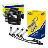Kits Bobina E Cabos De Velas Corsa Pick up 1 6 Mpfi 96 98