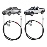Kits Cabo Freio Mão Direito esquerdo Fiat Strada 1999 