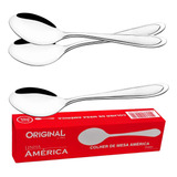 Kits Colher De Sopa Jantar Almoçar Grande Jogo De 12 Peças
