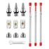 Kits De Bico De Aerógrafo Profissional De 10 Peças Com N