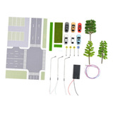 Kits De Cenário Em Escala Ho Para Estacionamento Com Layout