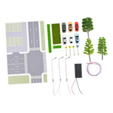 Kits De Cenário Em Escala Ho Para Estacionamento Com