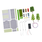 Kits De Cenário Em Escala Ho Para Estacionamento Modelo De