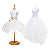 Kits De Costura Infantil Boneca Vestido Com Manequins Branco