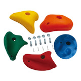 Kits De Escalada De Parede De 5 Peças Suportes De Grande