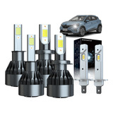 Kits De Faróis De Led E Neblina Para Renault Scenic Ii