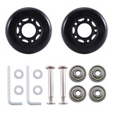 Kits De Substituição De Rodas Para Malas De Bagagem 63 Mm X