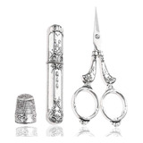 Kits De Tesoura Hicello Tesoura De Costura Vintage Dedal
