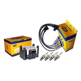 Kits Ignicao Bobina cabos velas Gol G3 1 0 1 6 8v Flex 05 13