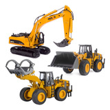 Kits Maquinas Articuladas Brinquedo Trator Carregadora Civil