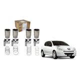 Kits Motor Peugeot 206 207 C3 1 4 8v Pistão Aneis E Camisa