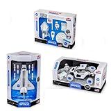 Kits Veiculo Espacial Lunar Rover Ônibus E Foguete Da Nasa