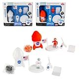 Kits Veiculo Espacial Lunar Rover Ônibus E Foguete Da Nasa
