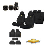 Kits3 Capa Banco De Tecido Grosso P Corsa Joy 2008