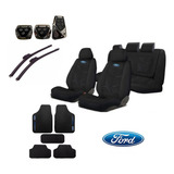 Kits4 Capa Banco De Tecido Grosso P Ford Ka 2007