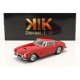 Kk Scale 1/18 Ferrari 250 Gt Swb Passo Corto 1961 Vermelho