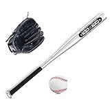 KKcare Conjunto De Bolas De Beisebol Taco De Beisebol Beisebol Luvas De Beisebol Taco De Beisebol De Liga De Alumínio 25 Pol 10 5 Pol Luva De Beisebol Em Pvc Kit De Beisebol Para Crianças Jovens