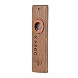 KKcare Instrumento Musical De Madeira Kazoo Ukulele Guitar Partner Harmonica De Madeira Com Caixa De Metal Para Amante Da Música