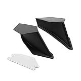 Kkcare Kit Asa De Motocicleta Aerodinâmica Winglet Substituição Dinâmica De Spoiler Para Honda Suzuki Yamaha Kawasaki Bmw