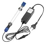 KKcare Lâmpada De Esterilização Submersível De Luz UV 9W Para Tratamento De Desinfecção De água De Tanque De Peixes De Aquário