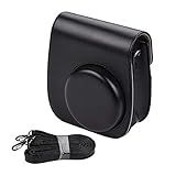 KKmoon Porta Bolsa Para Câmera Instantânea Portátil Em Couro PU Com Alça De Ombro Compatível Com Fujifilm Fuji Instax Mini 11