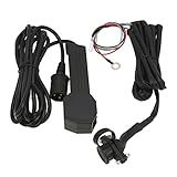 Klanata Plugue Fêmea De Controle Remoto Guincho De 3 Pinos 12v Portátil Para Atv Utv Cabo De 9 Pés Controle Manual Elétrico à Prova D água