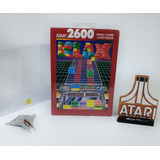 Klax Caixa Lacrada Atari 2600 Nib Red Label Original