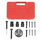 KLLJRFW 14 Unidades Kit De Remoção De Embreagem De Compressor AC Removedor De Embreagem De Ar Condicionado à Prova De Versátil Extrator Instalador De Embreagem De Compressor AC