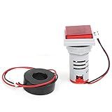KLLJRFW LED Voltímetro AD16 22FVA 2 Em 1 Voltímetro Amperímetro Tensão Medidor De Corrente Tester Indicador De Medição Testador De Tensão Vermelho 