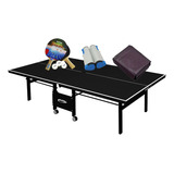 Klopf Mesa Ping Pong 1084 Preta Pit 5055 Rede Retrátil E Capa Para Mesa Fechada