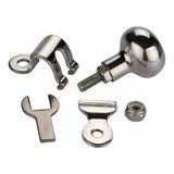 Knob Bola Adaptador Para Volante Em Aço Inox Lancha Fishing