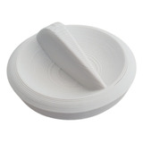 Knob Botao Branco Timer