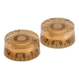 Knob Botao Dourado Guitarra