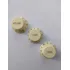 Knob Condor Guitarra Strato Kit 2 Tone + 1 Volume Aged White